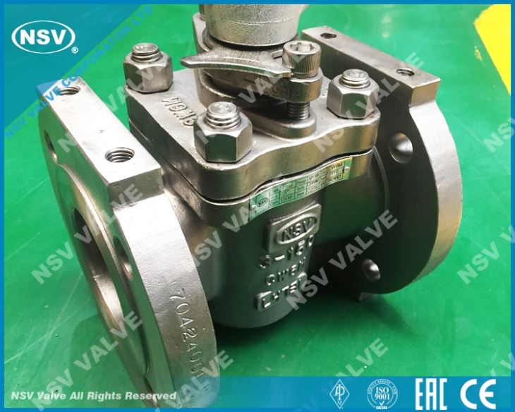 CW6M Sleeve Plug Valve