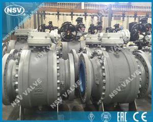 전동 액추에이터 트러 니언 볼 밸브