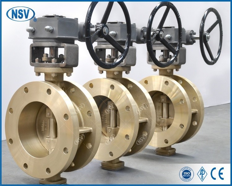 C95800 Triple Eccentric Butterfly Valve factory