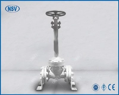 극저온 주조 게이트 밸브